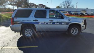 Lake Falls Wrapped Police SUV